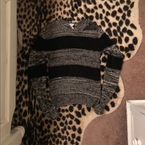 BCBGeneration Mixed Marled Crew Neck Sweater